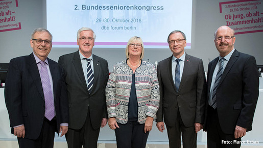 Der neue Vorstand der dbb bundesseniorenvertretung Der neue Vorstand der dbb bundesseniorenvertretung